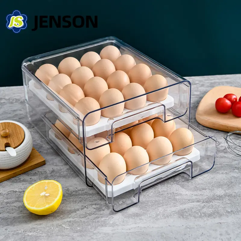 Double Layer Egg Storage Box ၊